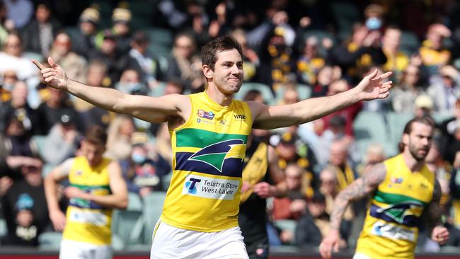 Coorong Cats playing-coach Daniel Menzel has backed his side for another premiership push. Picture: Sarah Reed