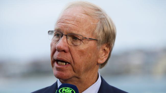 ARLC boss Peter Beattie at Thursday night’s NRL launch. Picture: Getty Images 