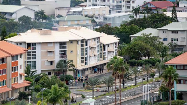 Protests in New Caledonia. Picture: Delphine Mayeur