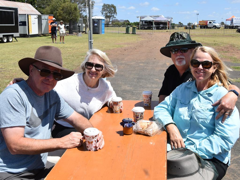 Big Skies Day One Dayana, Jack, Robin and Matthew