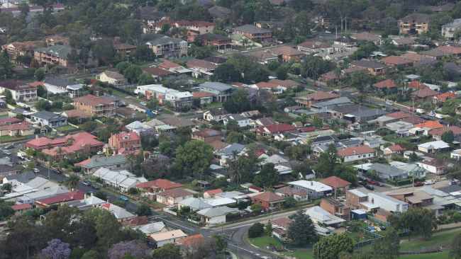 The NSW government this week announced its own shared equity scheme as part of its budget measures. Pictured is an aerial image of Parramatta. Picture: NCA NewsWire / David Swift