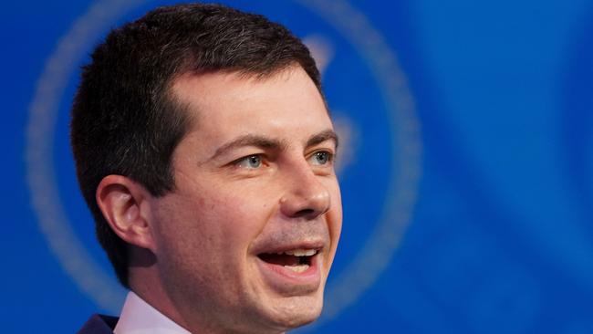 President in waiting? US secretary of transportation, Pete Buttigieg. Picture: AFP