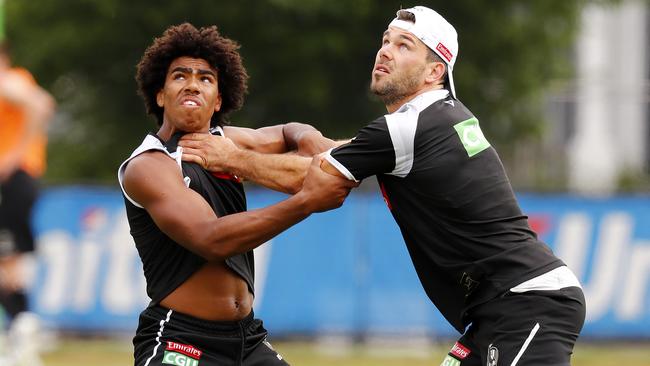 Quaynor trained with Collingwood last year. Picture: Michael Klein