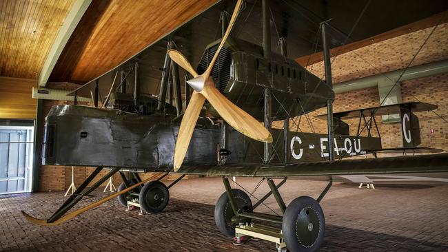 The Vickers Vimy is getting a new home. Picture: Mike Burton/AAP