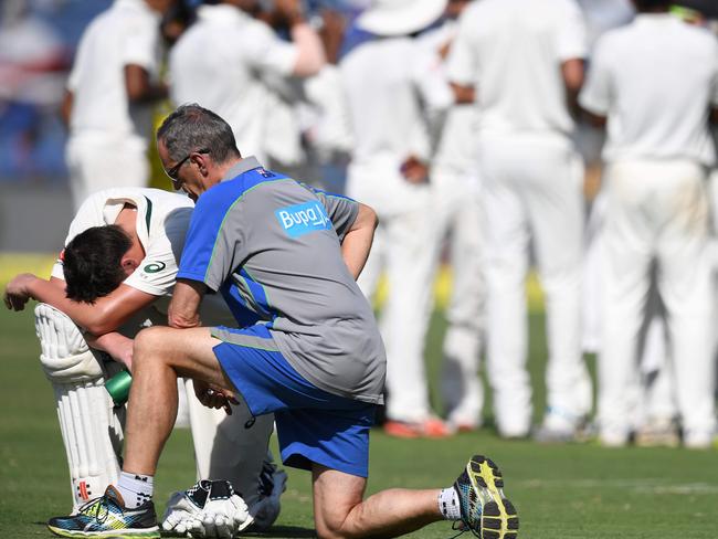 Matthew Renshaw has mastered India’s bowlers, if not the off-field challenges.