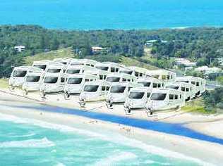 Caravans coming: Byron Shire Council is looking to buy land to create a new caravan park. Picture: Obelia McCormack