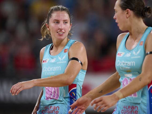 Amy Parmenter is desperate to steer the Mavericks to their first ever win. Picture: Getty Images