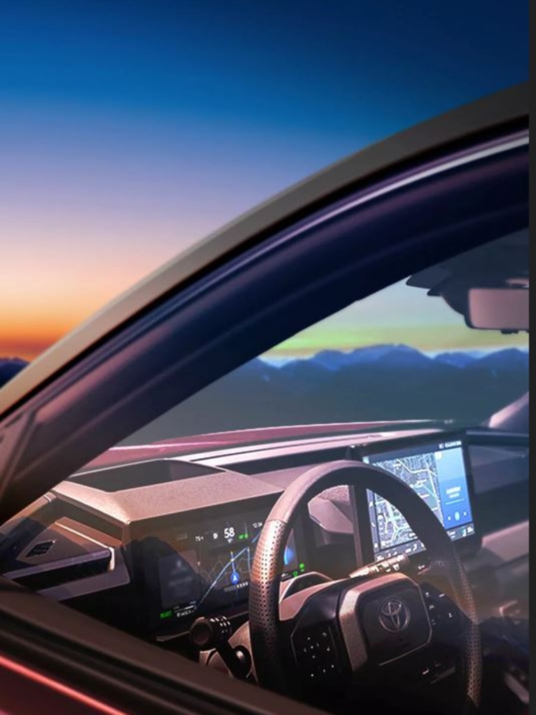An upgraded interior.