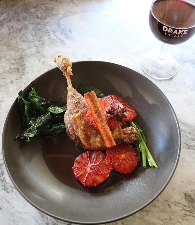 Duck and pinot nights at Drake Eatery, Bondi. Picture: Instagram