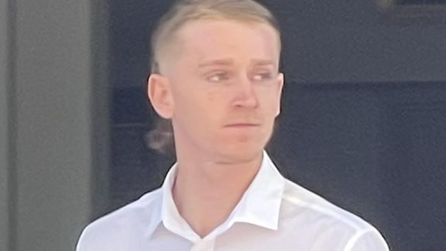 Zachary Shultz, 20, leaving Wyong Local Court after pleading guilty to high range drink-driving, negligent driving and being an unaccompanied Learner not displaying L-plates. Picture: NewsLocal