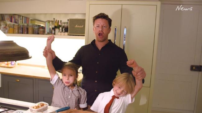 Jamie Oliver's kids pack his lunch