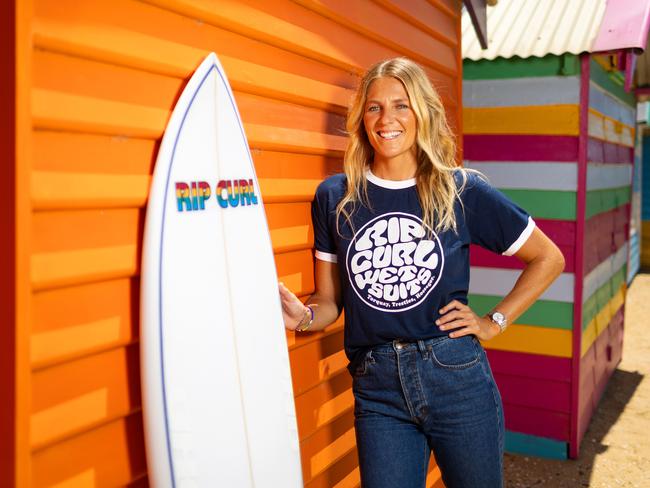 Eight-time world champion surfer Stephanie Gilmore says she’s unsure when she will make her return to the pro circuit. Picture: Mark Stewart