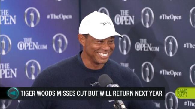 Tiger Woods misses cut, but vows to be back