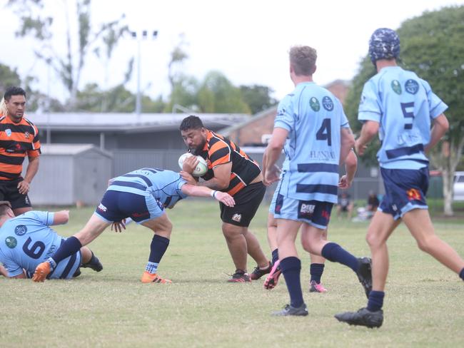 GCDRU round 2. Helensvale vs. Coomera. 2nd Grade. 13 April 2024 Helensvale Picture by Richard Gosling