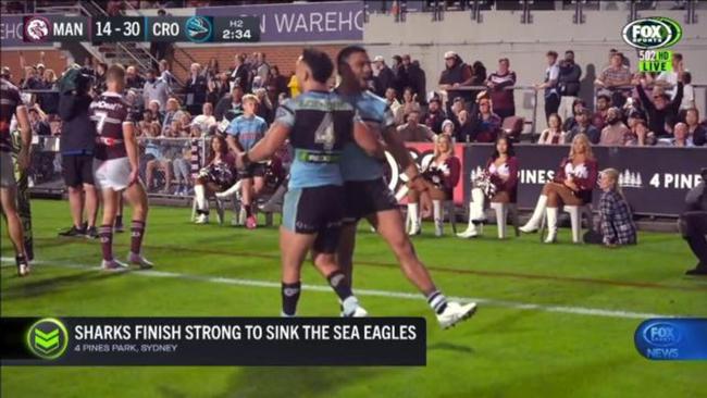 Manly form slumps continues vs Sharks