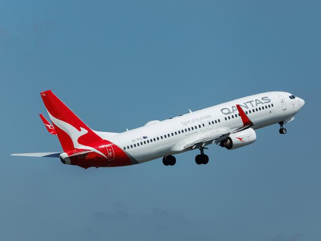 SYDNEY, AUSTRALIA - NewsWire Photos FEBRUARY 22, 2024: Generic photos of QANTAS planes at Sydney Airport today Picture: NCA NewsWire / David Swift