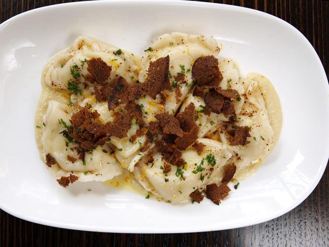 Pelmeni, or Russian dumplings.