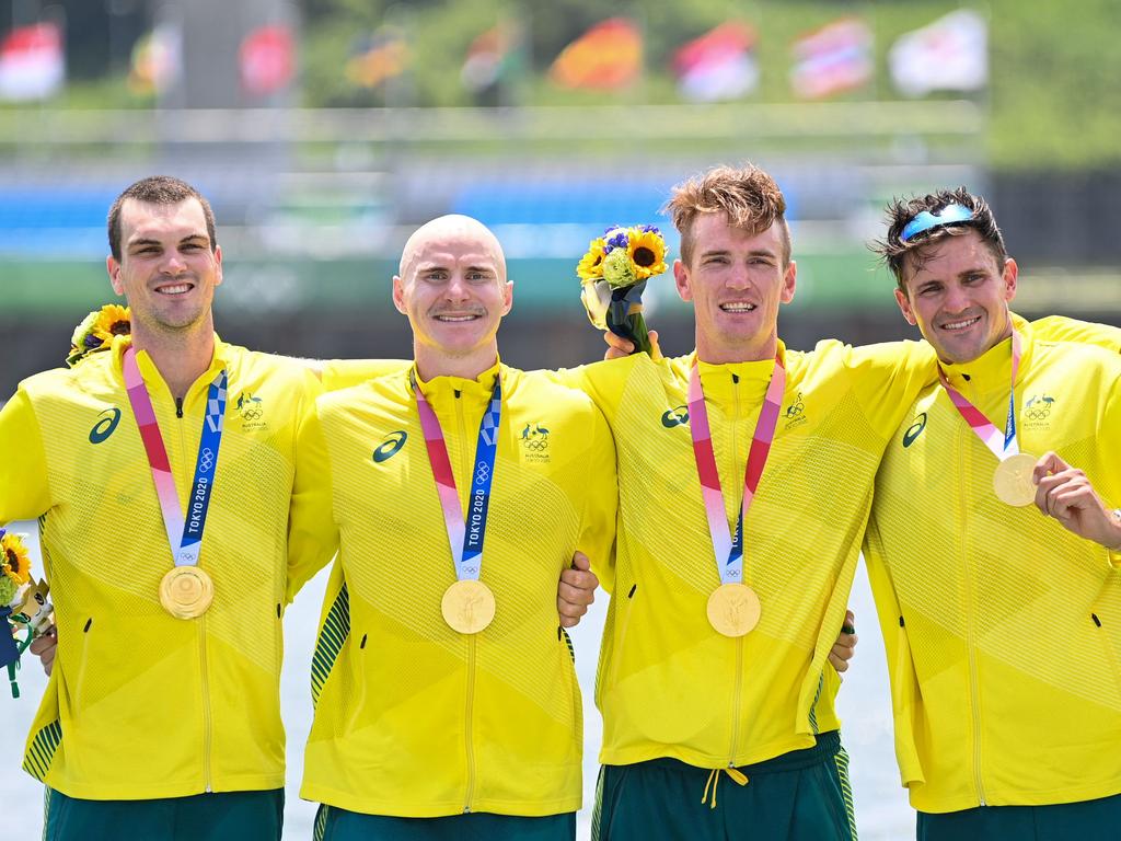 A new Oarsome Foursome.