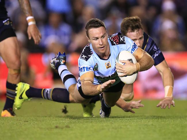 Maloney inspired the Sharks’ comeback. Picture: Mark Evans