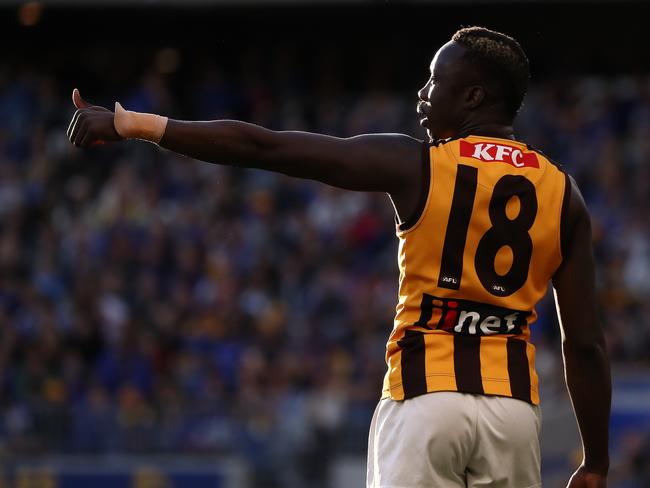 Mabior Chol is playing some of his best football. Picture: Getty Images