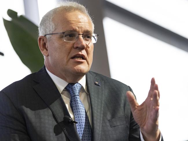 Prime Minister Scott Morrison insists Australia is not standing in the way of dialogue with China. Picture: Matt Jelonek / Getty Images