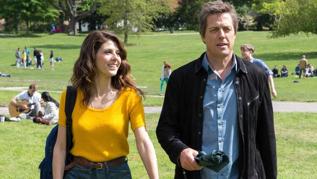 Hugh Grant and Marisa Tomei in a scene from the film The Rewrite