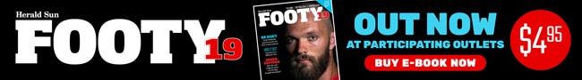 Herald Sun's Footy19 magazine is out from March 2