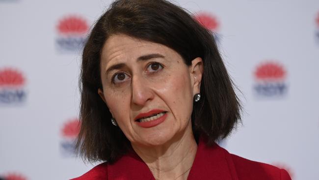 SYDNEY, AUSTRALIA - NewsWire Photos, JULY 23, 2021. NSW Premier Gladys Berejiklian daily Covid update . Picture: NCA NewsWire / Jeremy Piper