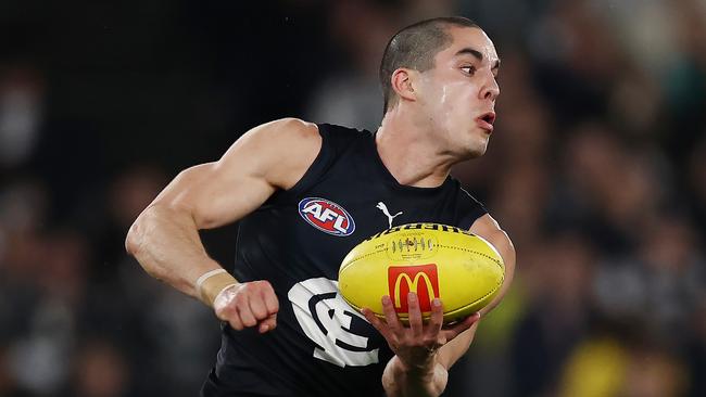 Adam Cerra had a consistent season for Carlton. Picture: Michael Klein.