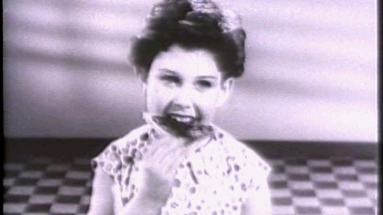 Trish Cavanagh, then Trish May, in the original Happy Little Vegemites commercial.