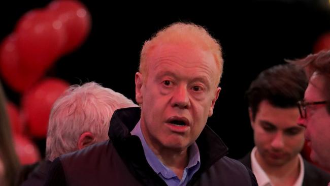 Anthony Pratt at the 2019 ALP election night function in Melbourne. Picture: Stuart McEvoy