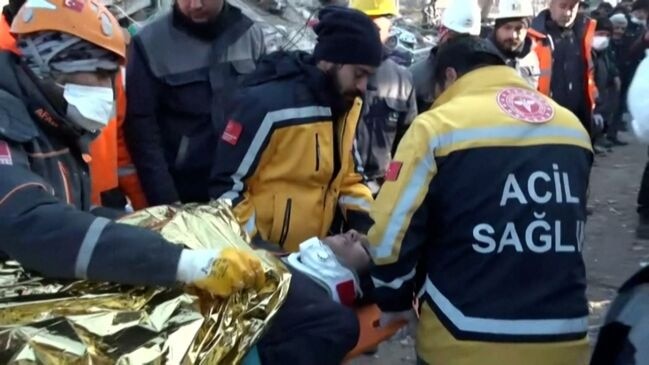 Teenage Boy Rescued After 198 Hours Trapped Under Rubble in Turkey