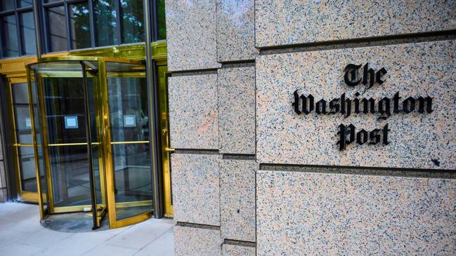 The Post's K Street HQ. Photo: Eric Baradat/AFP via Getty Images