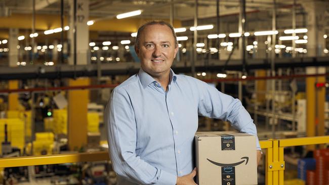 Amazon Australia’s general manager Mathew Benham.