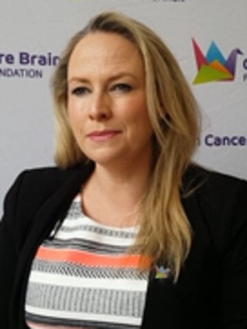 Cure Brain Cancer Foundation chief executive Michelle Stewart.