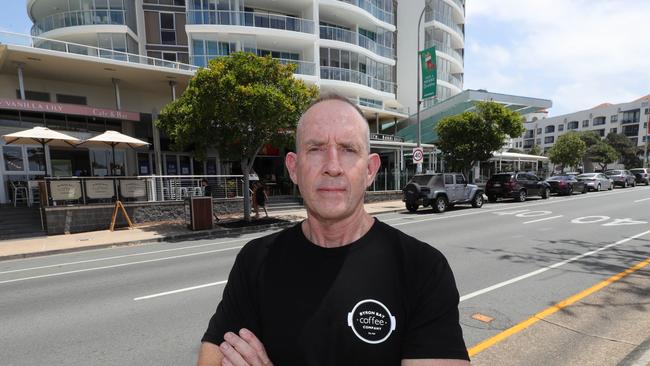 Vanilla Lily Cafe owner Dean Saul. Picture: Glenn Hampson.