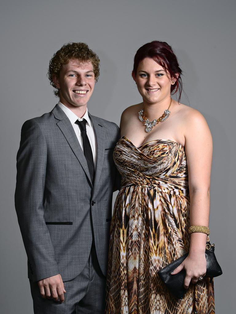 Jacob Rapp and Zoe Rakkas at the 2014 Good Shepherd Lutheran College formal at the Darwin Convention Centre. Picture: NT NEWS