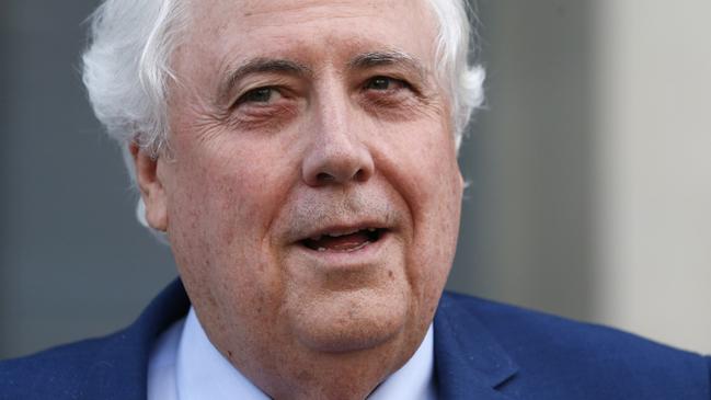 Clive Palmer. Picture: AAP