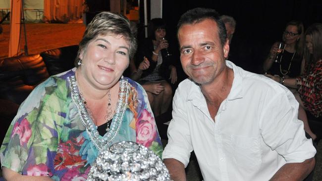 Michelle and Luke Breytenbach at the Cocktail Party at the Food and Wine Festival Photo Trish Bowman / Capricorn Coast Mirror