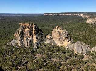 RECOVERING: After bushfires ravaged parts of Carnarvon National Park, the area is slowly reopening to the public. Picture: Contributed