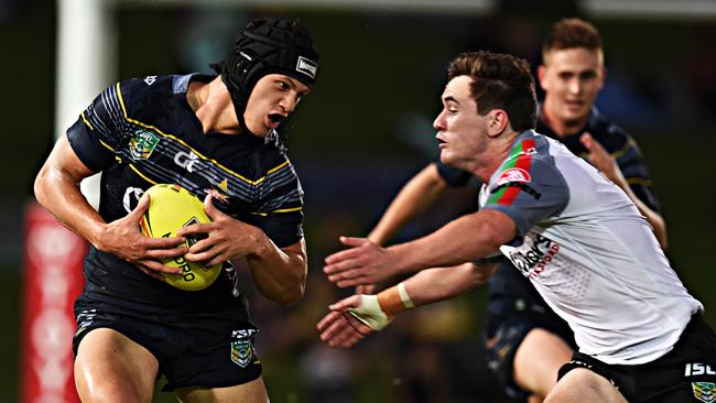 Kalyn Ponga has starred for the Cowboys Holden Cup team this year. Picture: Zak Simmonds