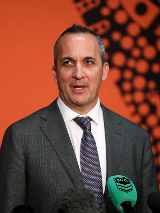 NRL CEO Andrew Abdo. Picture: Getty