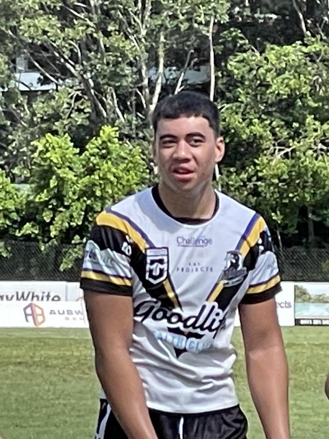 Israel Leota of Souths Logan Magpies.