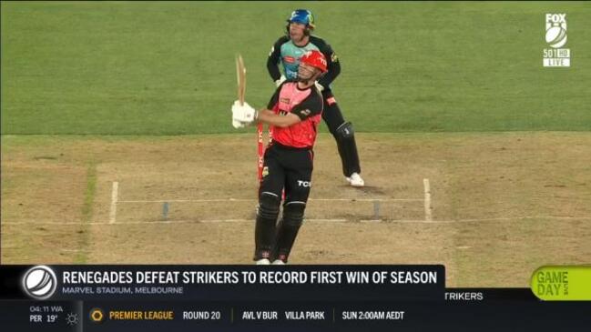 Renegades claim their first win of BBL season