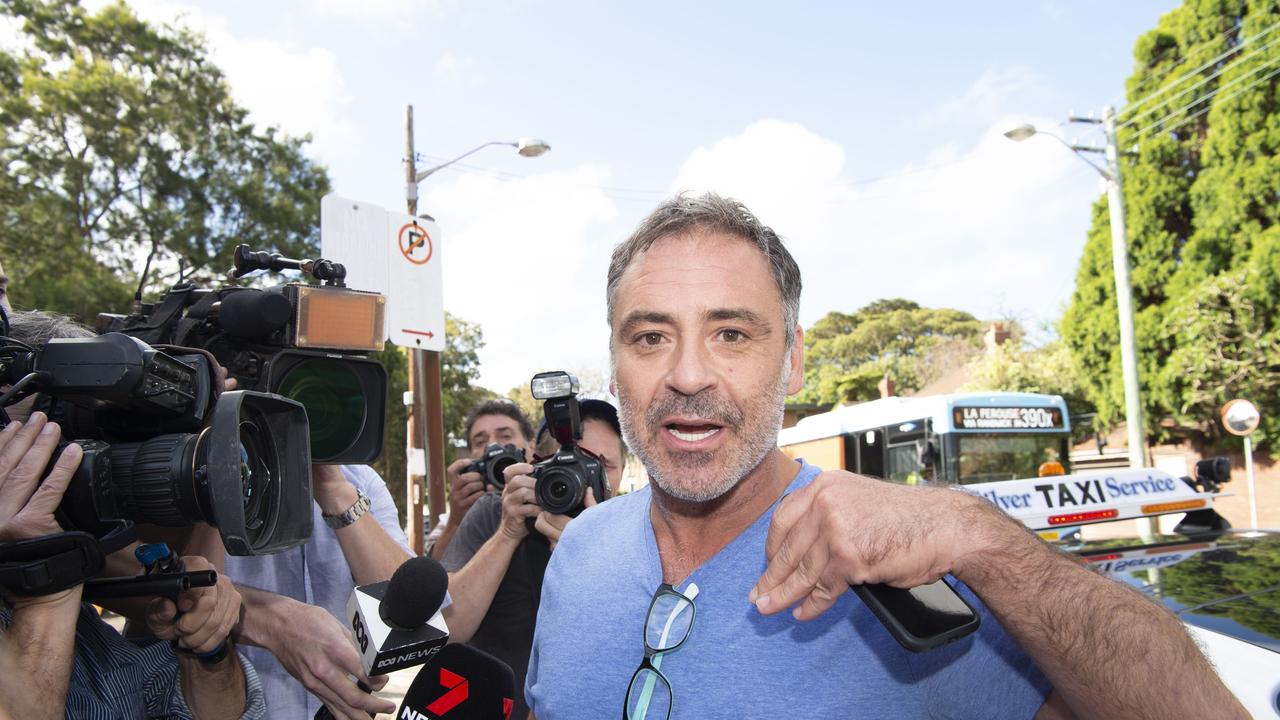 He says he’s looking forward to contesting the charges. Picture: NewsWire / Monique Harmer.