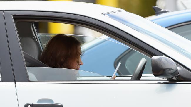 Drivers do not have the discipline not to use phones at the wheel. Picture: Lawrence Pinder