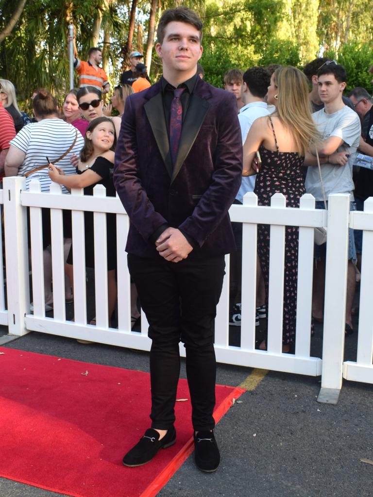 Travis Harney at the North Rockhampton High School Formal 2023.