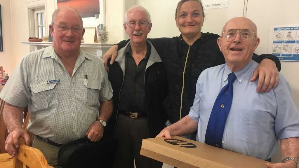 Sunrise Way gets helping hand from regions Masonic Lodge | The Courier Mail