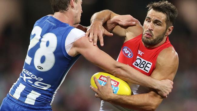 Captain Josh Kennedy has played a key role for the Swans. Picture: Getty Images