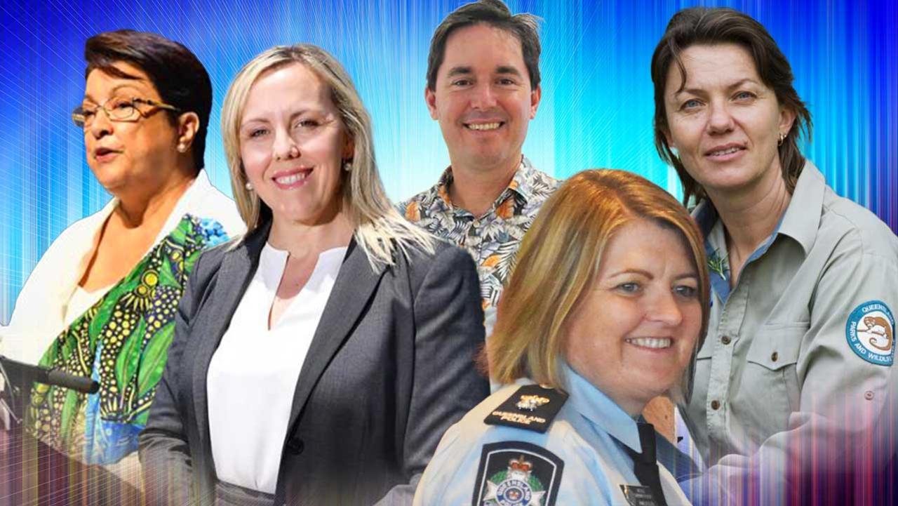 (Left to Right) Aunty Karen Hall, Jade Wellings, George Seymour, Anne Volger and Linda Behrendorff